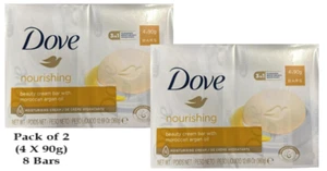 2 X Dove Nourishing Beauty Cream Bars 4 X 90g (8 Bars) - Picture 1 of 3