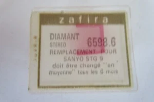 Zafira 6598.6 Sanyo STG 9 Diamond Stylus, unopened - Picture 1 of 2