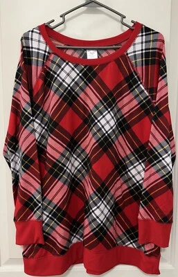 Top Mujer Juniors No Boundaries Rojo Cuadros Manga Larga XXL (19) Foto 1 de 4