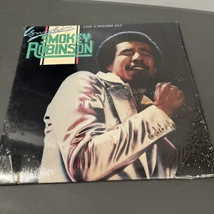 Smokey Robinson Smoking Live Double Record Vinyl / Shrink, NM! - Picture 1 of 6