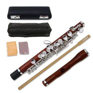 Yinfente Piccolo c Key Rosewood Silver Plated Advance Model Nice Sound - Picture 1 of 9
