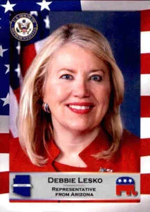2020 United States Congress 116 Debbie Lesko Sheboygan Wisconsin UW Madison Card - Picture 1 of 2