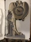 Vintage Angel Statue Sculpture Clock Cherub Pendulum NEW IN BOX