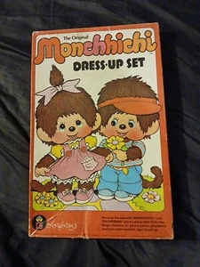Vintage Colorforms Monchhichi dress-up set 1981 Please Read - Picture 1 of 6