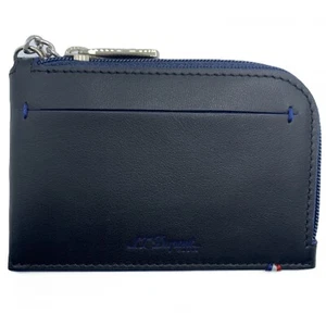 ST Dupont Coin case Black Coin Pocket with key ring A rank - Picture 1 of 6