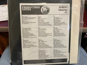 STREET TRACKS 41 LP 1999 YEAR END MEDLEY MASTER P BABY DC ICE CUBE BG ODB CJ MAC - Picture 1 of 1