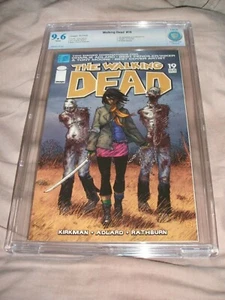 WALKING DEAD 19 CBCS 9.6 WHITE PAGES 1ST MICHONNE KEY ISSUE - Picture 1 of 4