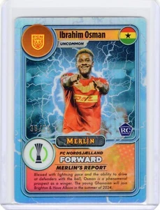 Raro Ibrahim Osman 2023-24 Merlino #MG-33 Gamer Illuminazione Blu 36/75 - Foto 1 di 2