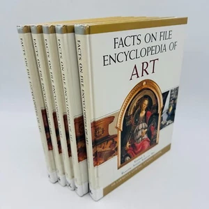 Facts On File Encyclopedia History Of Art Complete Set Vol. 1-5 Homeschooling HC - Picture 1 of 17