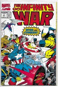 INFINITY WAR - #2 1992 Lot of 10 uncirculated books Thanos, Jim Starlin - Picture 1 of 3