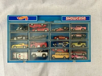 1981 Hot Wheels Showcase With 18 Cars and 1 Motorcycle - Image 1 of 2