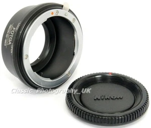 NIKKOR Ai / AI-S Lens on MICRO 4/3 Olympus OMD Panasonic LUMIX Micro 4/3 Adapter - Picture 1 of 6