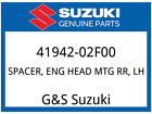 Suzuki Oem Part 41942-02F00 Spacer,Eng Head Mtg,Rr Lh