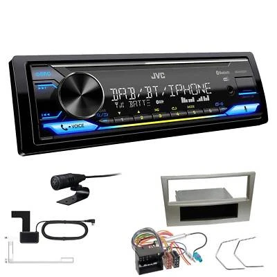 JVC DAB+ Bluetooth inkl. Antenne Autoradio für Opel Astra H Twin Top satin stone - Bild 1 von 4