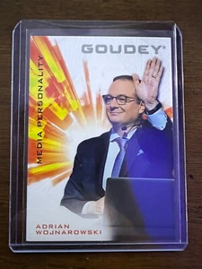 2021 Upper Deck Goodwin Champions Goudey Base Adrian Wojnarowski #G28 Media - Picture 1 of 1