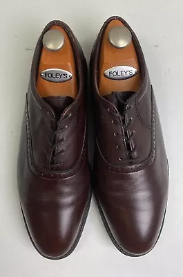 Zapato de vestir Red Wings Dunoon cuero cordobés silla de montar Oxford con cordones 10D Foto 1 de 4