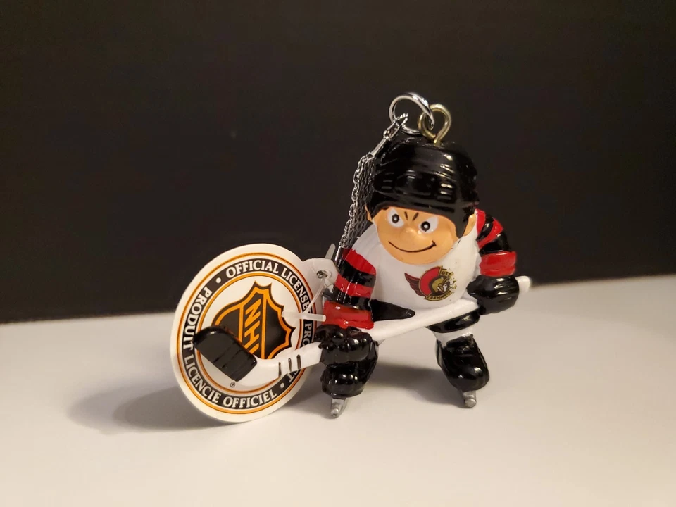Ottawa Senators NHL Lil Sports Brat Skater Hockey Keychain (JF Sports) - Image 1 of 1