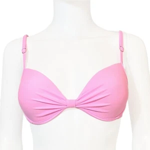NWT Adjustable Pink Bikini Push-Up Swim Top - Women's Size M Raisins Swimwear - Picture 1 of 4