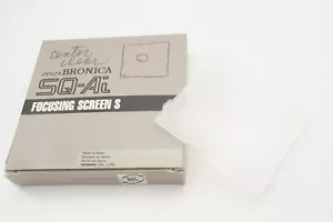 Zenza Bronica Focusing Screen S for SQ-AI From Japan #B107 - Picture 1 of 30