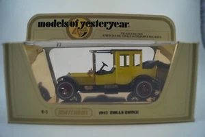 Modelos Matchbox de antaño Y-7 1912 Roils Royce - Imagen 1 de 5