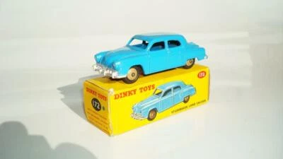 Dinky Toys 172 Studebaker Land Cruiser синего цвета в коробке в идеальном состоянии - Изображение 1 из 4