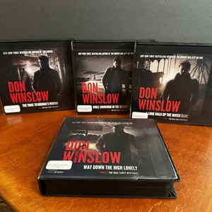Lot: 4 Don Winslow Audio Book CD Neal Carey Mysteries 2 3 4 5 Trail Mirror - Picture 1 of 11