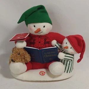 Hallmark Jingle Pals Singing Snowman & Puppy Night Before Christmas 2019 nuevo con etiquetas - Imagen 1 de 7