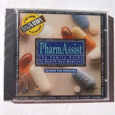 PharmAssist Family Guide CD-ROM for Windows 95/98 Health Medicine Softkey - Image 1 of 2