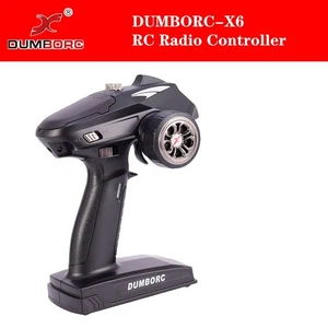 DUMBORC-X6 6CH 2.4G RC Radio Controller Transmitter + Mixed Mode +X6F Receiver - Picture 1 of 11