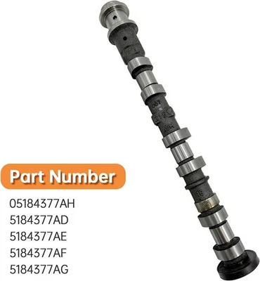 Árbol de levas de escape lateral izquierdo 5184377AG apto para Jeep Dodge Chrysler 2011-2020 3,6 L Foto 1 de 4