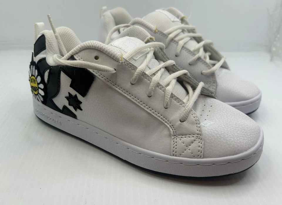 DC Women’s Court Graffik Casual Skate Shoes - Image 1 of 4