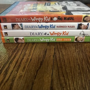 Diary of a Wimpy Kid / Rodrick Rules / Dog Days / The Long Haul -DVD LOT - Picture 1 of 1