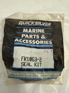 NOS OEM Genuine Mercury Quicksilver Lower Unit Gearcase Seal Kit  FK1063-2 - Bild 1 von 4