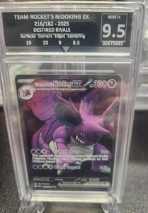 Pokemon Karte - Get Graded - Team Rockets Nidoking EX - 216-182 Destined Rivals - Bild 1 von 3