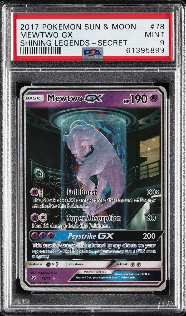 Shining Legends Pokémon TCG Mewtwo Professional Sports