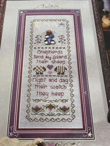 Watchful Shepherds Counted Cross Stitch Pattern Magazine Pages - Picture 1 of 4