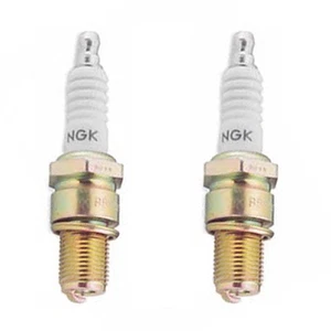 Set of NGK G-Rated Sparkplug B8EG 2 pcs for Motorcycle - Imagen 1 de 1