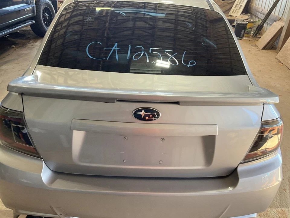 Trunk/Hatch/Tailgate Turbo Sedan With Spoiler Wrx Fits 10-14 IMPREZA 5101775 - Image 1 of 1