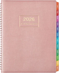 Agenda 2026 Citas Planer Semanal 9x11 Diario Horario Planificador Enero-Dic - Bild 1 von 12