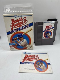 Bases Loaded II 2nd Season Nintendo NES Complete CIB Nice!