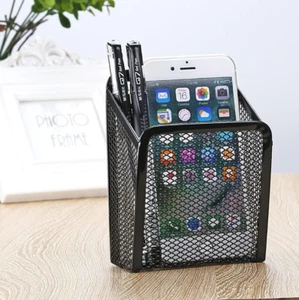 USED Remote Control Holder Wall Mount Media Organizer Storage Box NO SCREWS(T12) - Picture 1 of 15