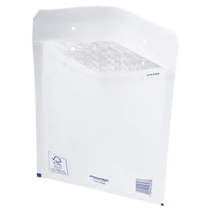 BUSTE IMBOTTITE bianche film bolle 22 x 26,5 cm Peso gr 16 Formato - 100 pz - Picture 1 of 1