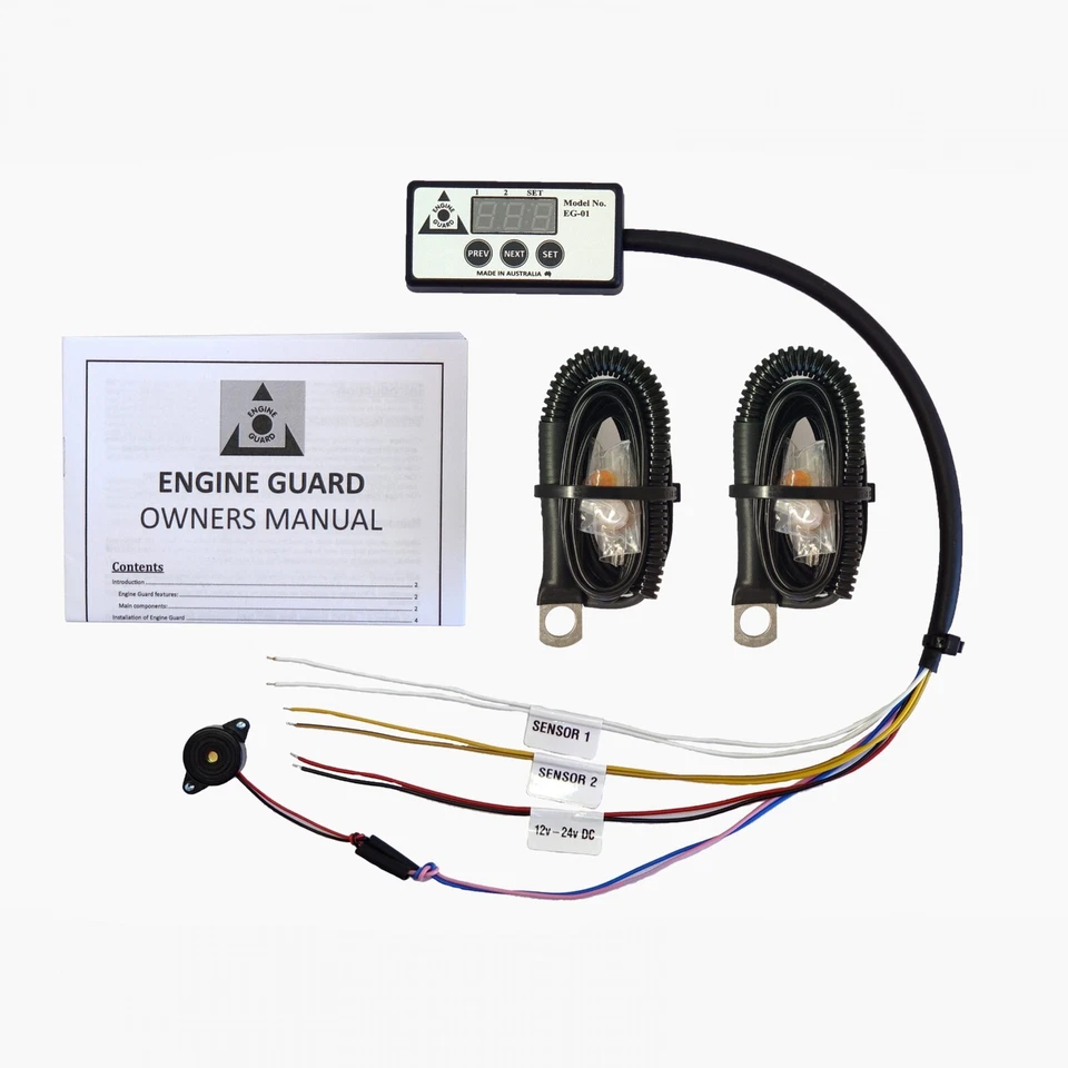 Engine Guard Dual Temperature Kit EG01-2 OVERHEAT ALARM Save your Head Gaskets! - Image 1 of 1