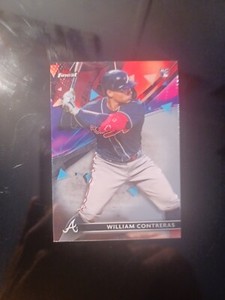 2021 Topps Finest Baseball William Contreras RC Rookie #63 Atlanta Braves