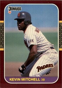 1987 Donruss Opening Day Kevin Mitchell #145