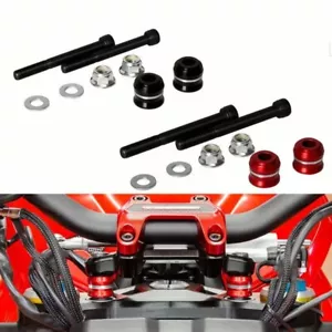 Handlebar Spacers Raise Riser Adapter For 2020-2023 DUCATI STREETFIGHTER V4/S V2 - Picture 1 of 24