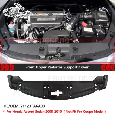 Cubierta de soporte de radiador superior delantero #71123TA6A00 para Honda Accord sedán 2008-2010丨 Foto 1 de 4