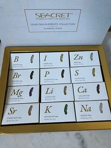 JUEGO DE 12 BARRAS Jabón Barra Mineral Seacret. Minerales del Mar Muerto. 12 barras de 1,3 oz. - Imagen 1 de 7