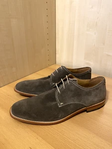 Lloyd "Hector" Schnürschuh Velourleder, Grau Bison, Gr. 44 Wie NEU - Bild 1 von 9