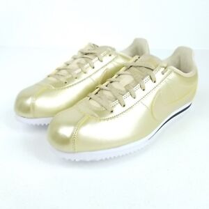 NIKE Girls Cortez SE GS Youth Sizes 6.5Y 7Y Shoes Gold 859569 900